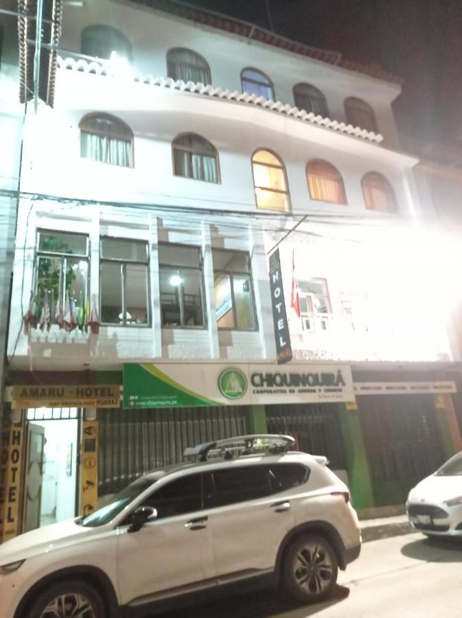 Amaru Hotel Huaraz ภายนอก รูปภาพ